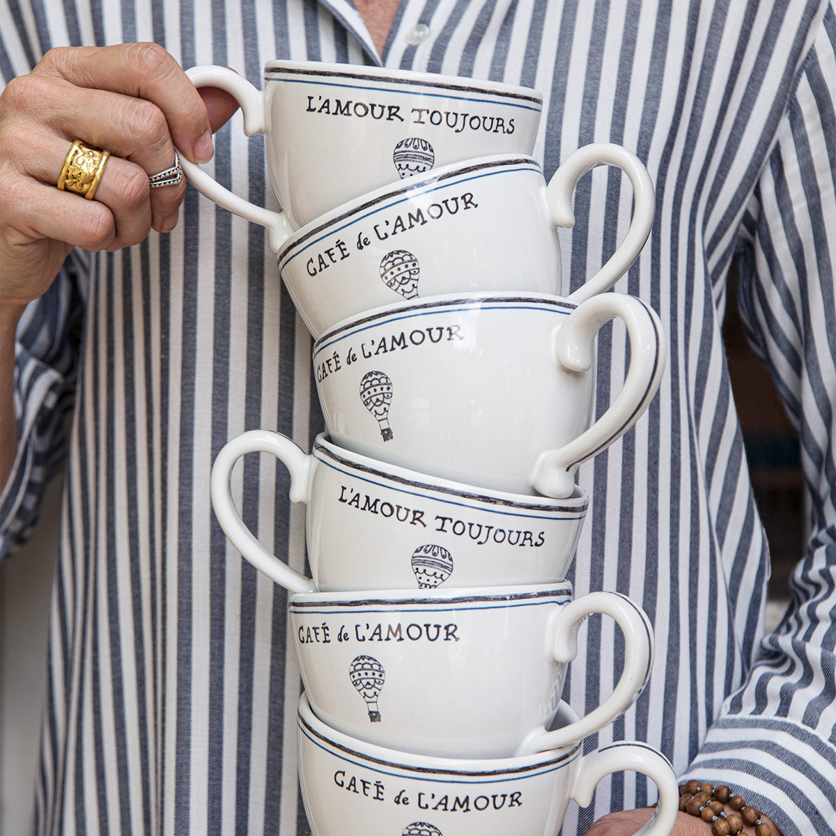 Versatile Everyday Ceramic Breakfast Cup - Image 3