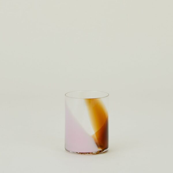 Blush Amber Hand-Blown Tumbler
