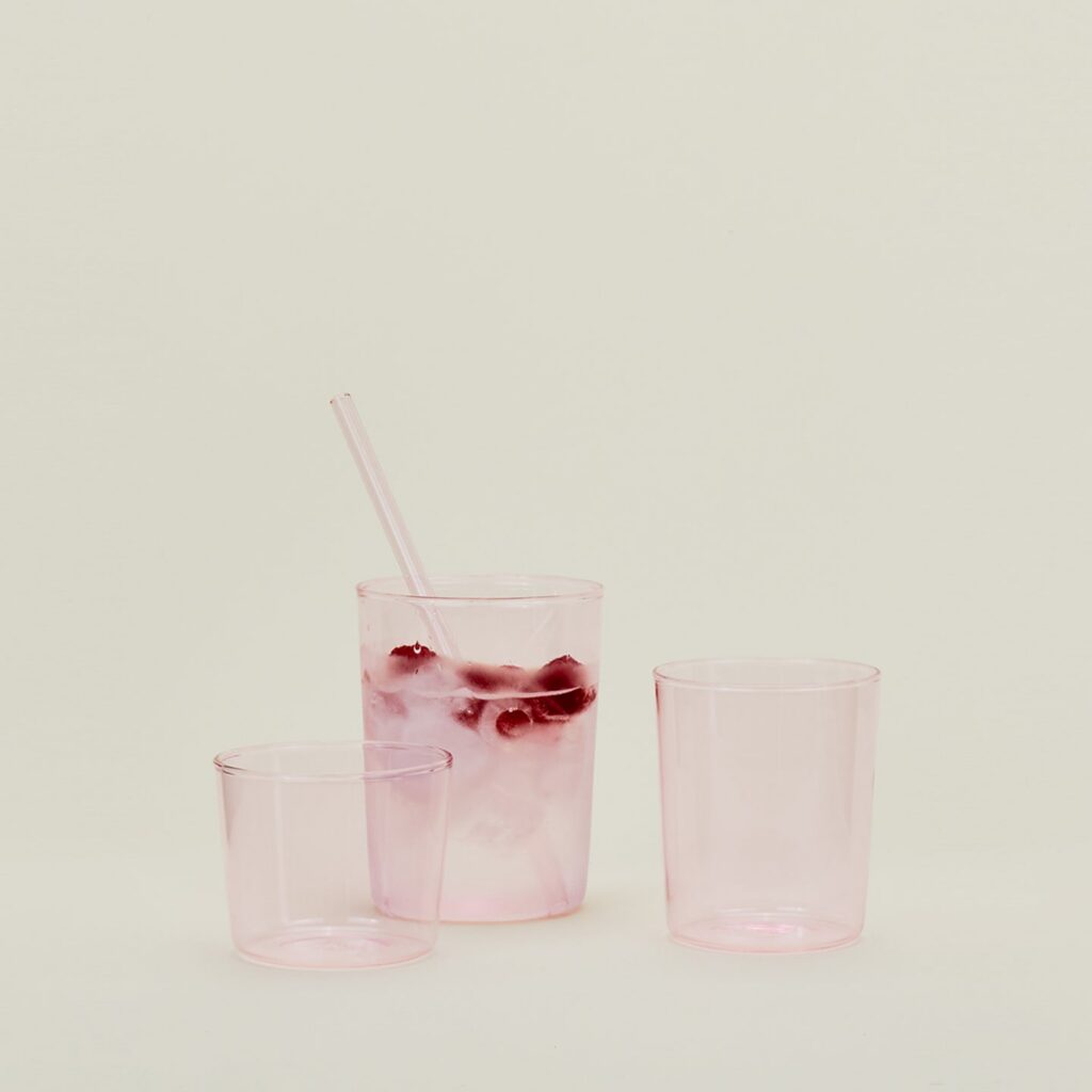 Blush Stackable Everyday Glass Set