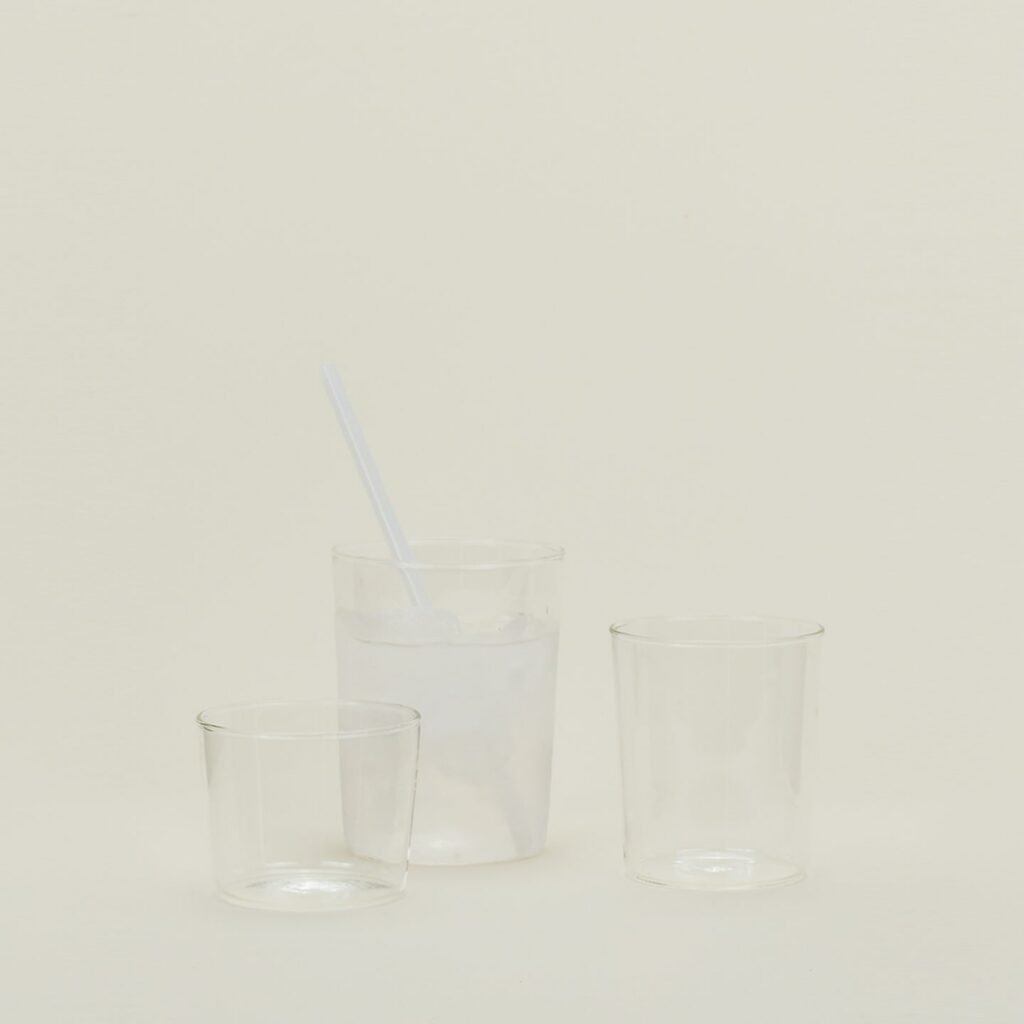 Clear Everyday Stackable Glass Set