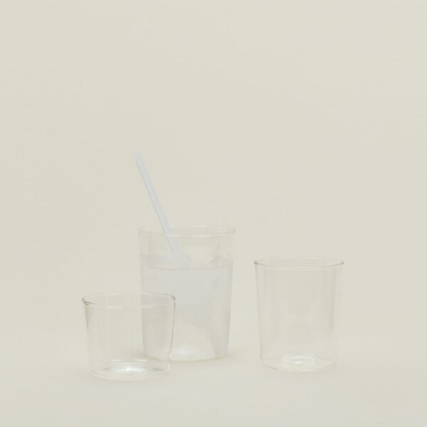 Clear Everyday Stackable Glass Set