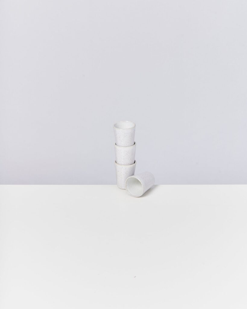 Everyday White Espresso Cup Set of Four