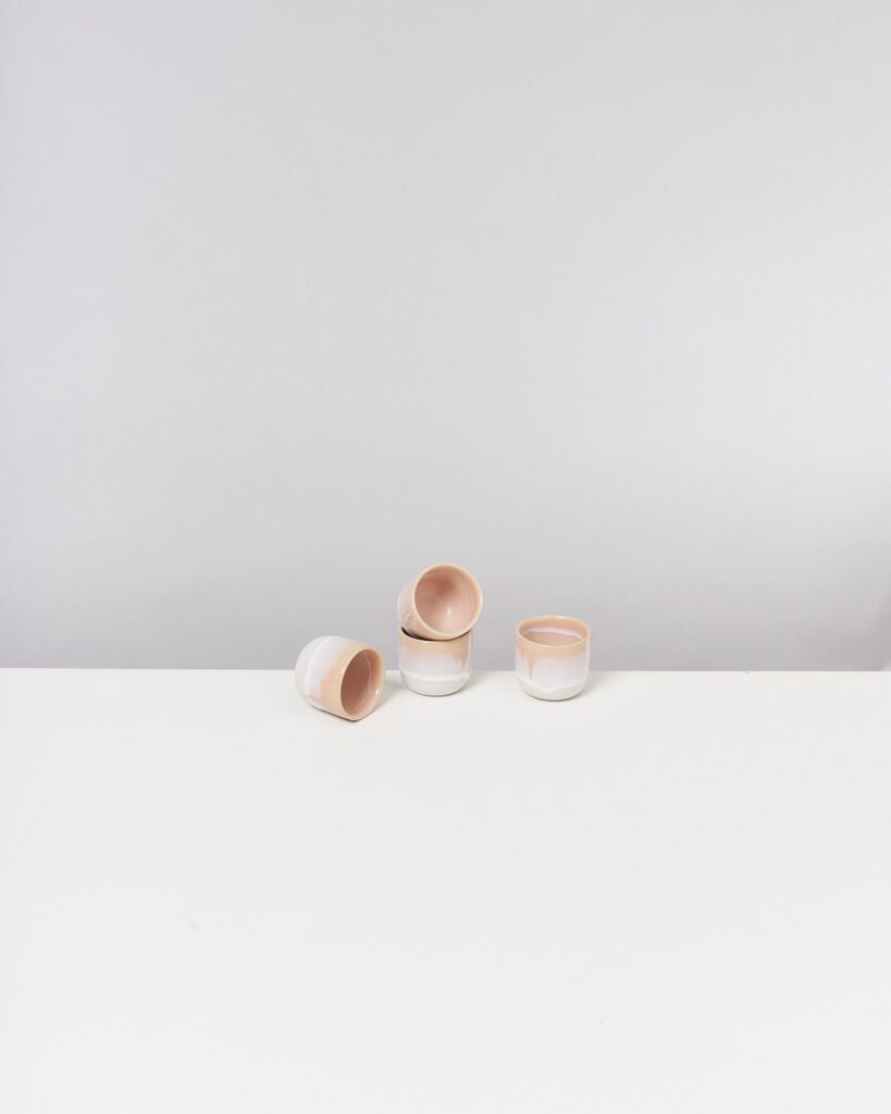 Everyday Apricot Espresso Cup Set of Four