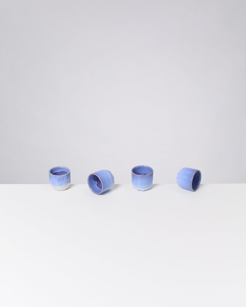 Everyday Cornflower Espresso Cup Set of Four